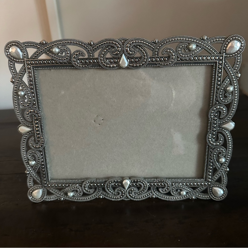 4x6 silver picture frame